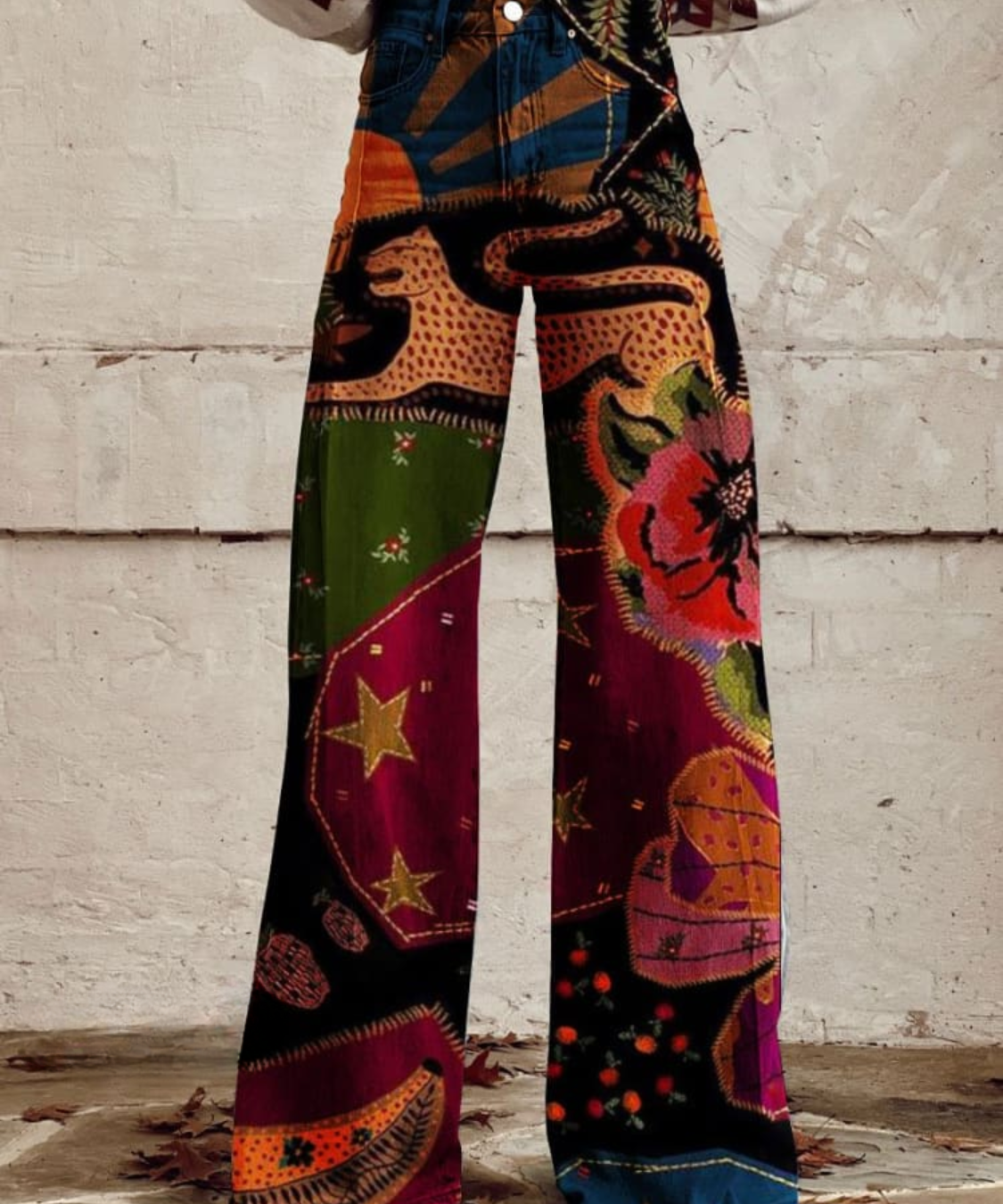 Léna - Boho Chic Hlače