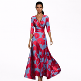 Emilia | Maxi Haljina Cvjetni Elegantan