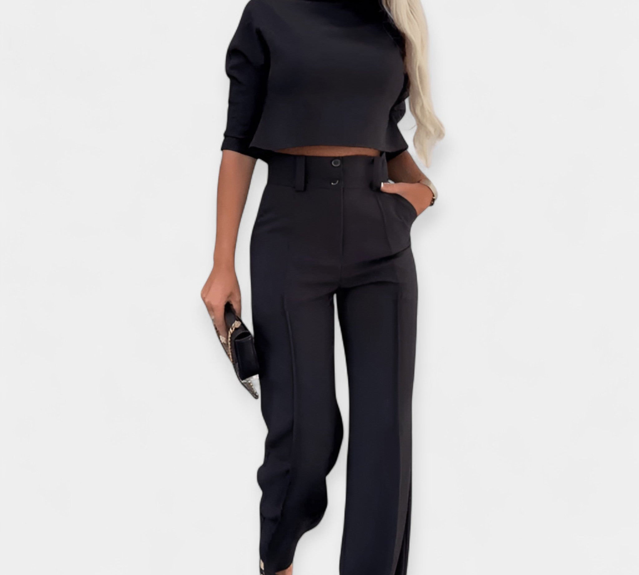 Set Crop Top i Hlače