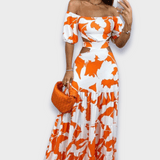 Profilna stilizirana haljina od luksuzne tkanine