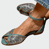 Brigita | Sandale s sjajem