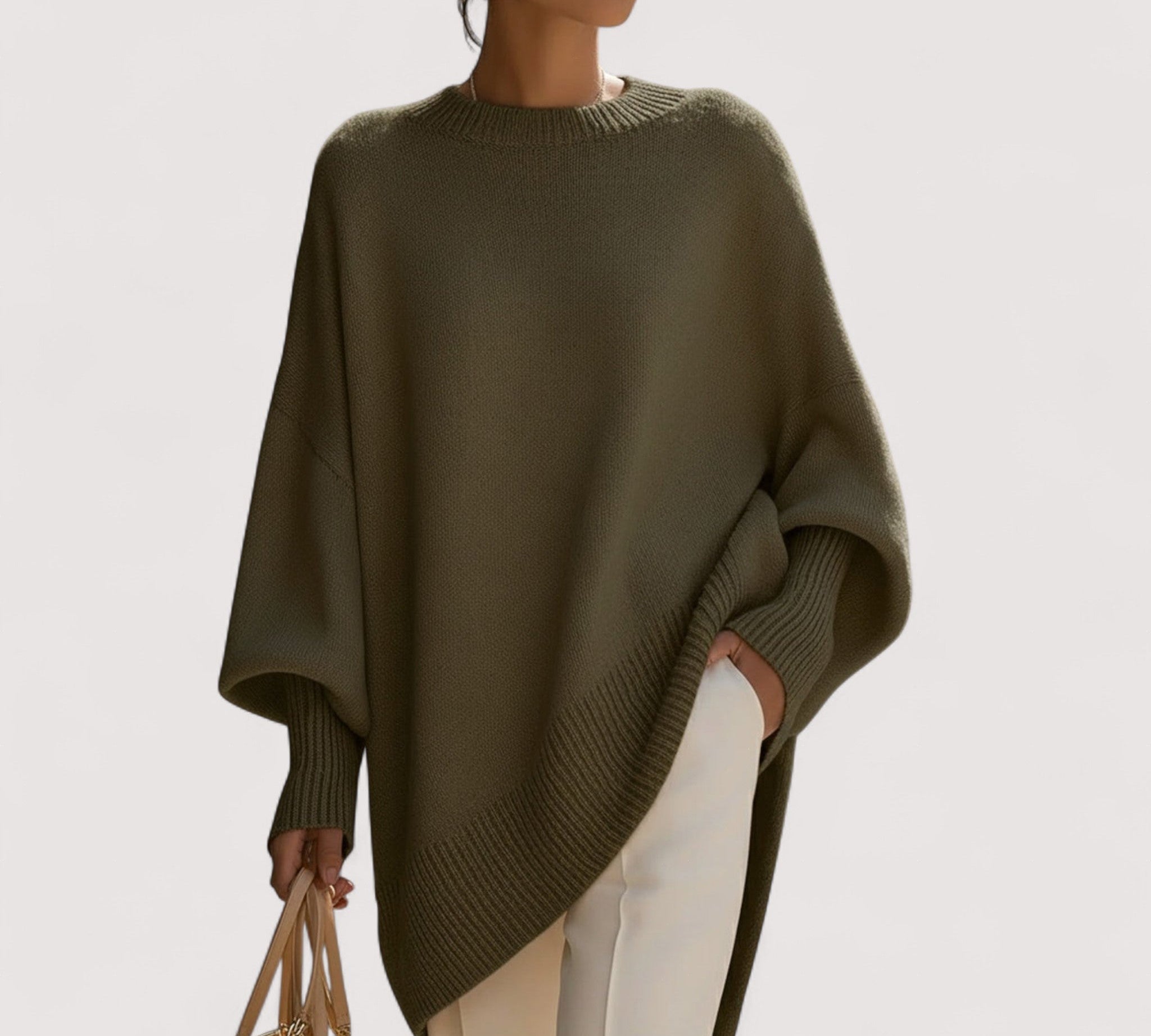 Patricia™ | Oversized Džemper Ležerne Elegancije