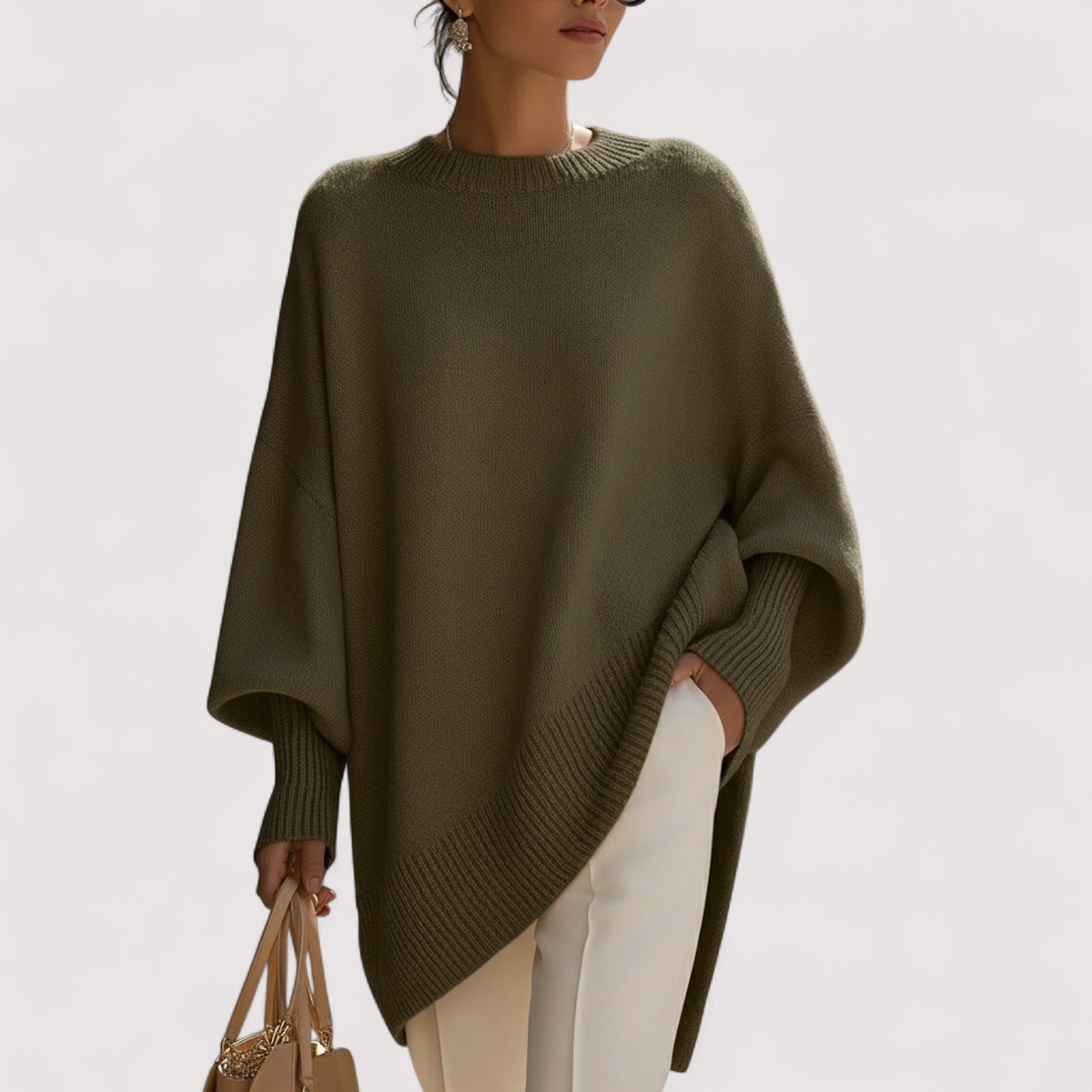 Patricia™ | Oversized Džemper Ležerne Elegancije