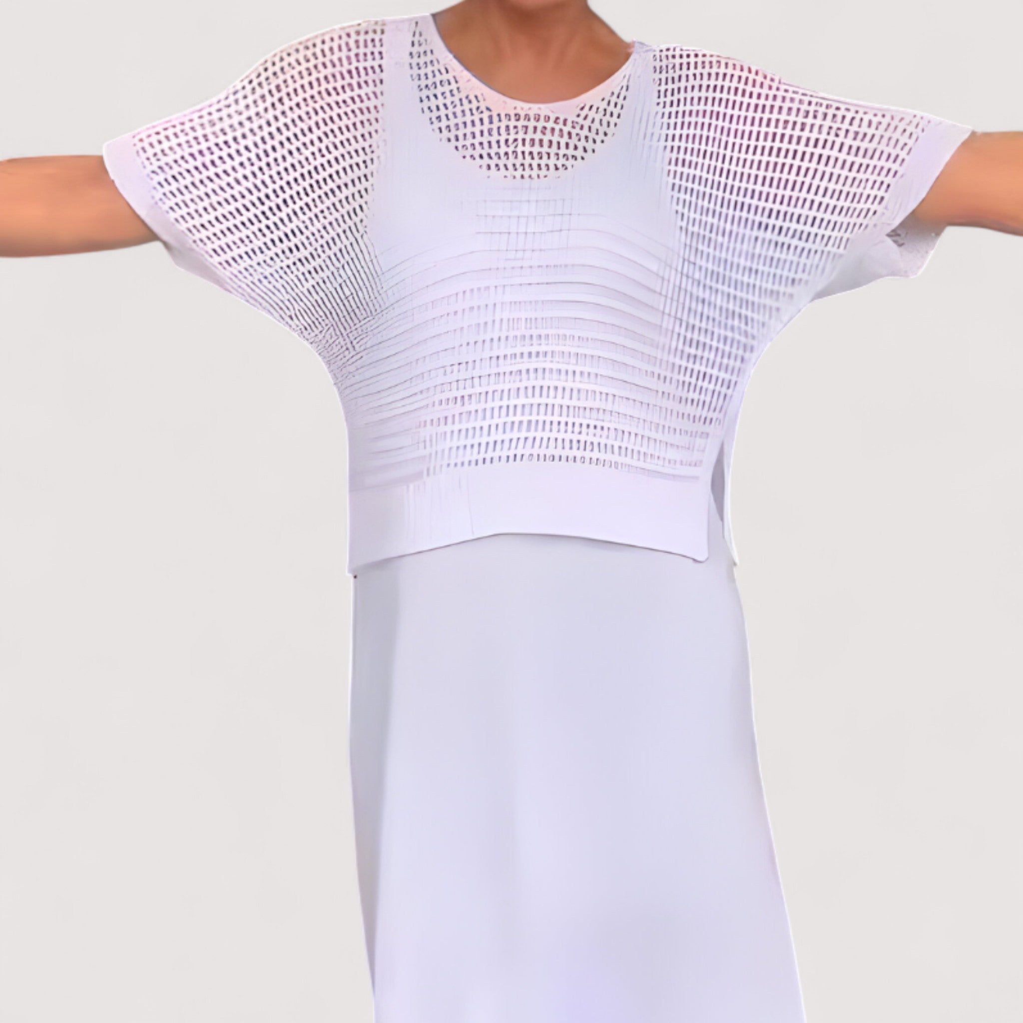 Claudia™ | Ljetna haljina s pletenim gornjim dijelom