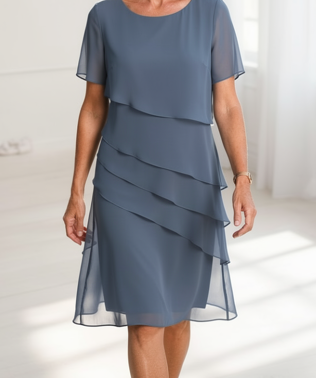 Juliette – Elegantna tečna haljina s volančićima