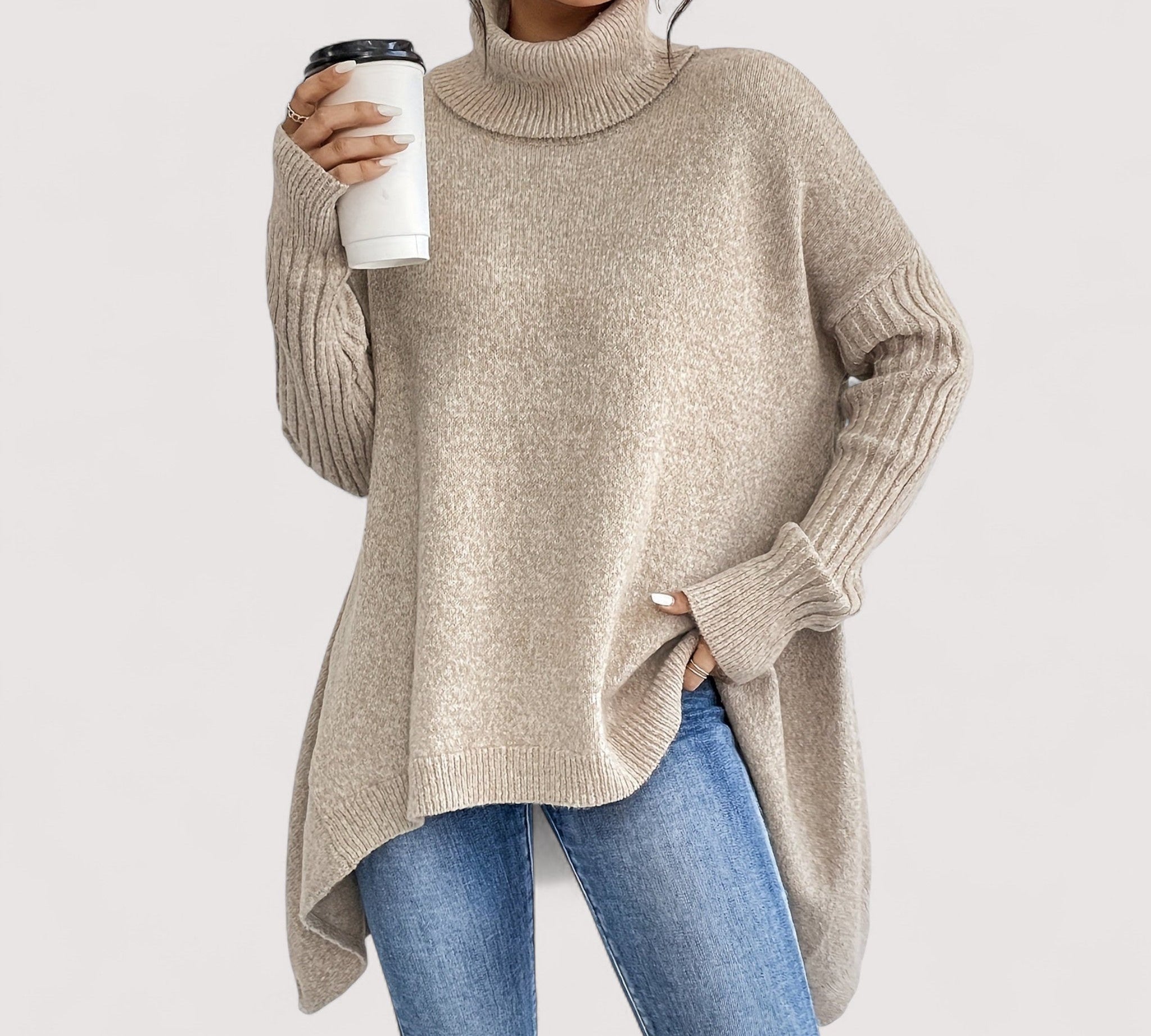 Laila™ | Prevelika polo dolčevita