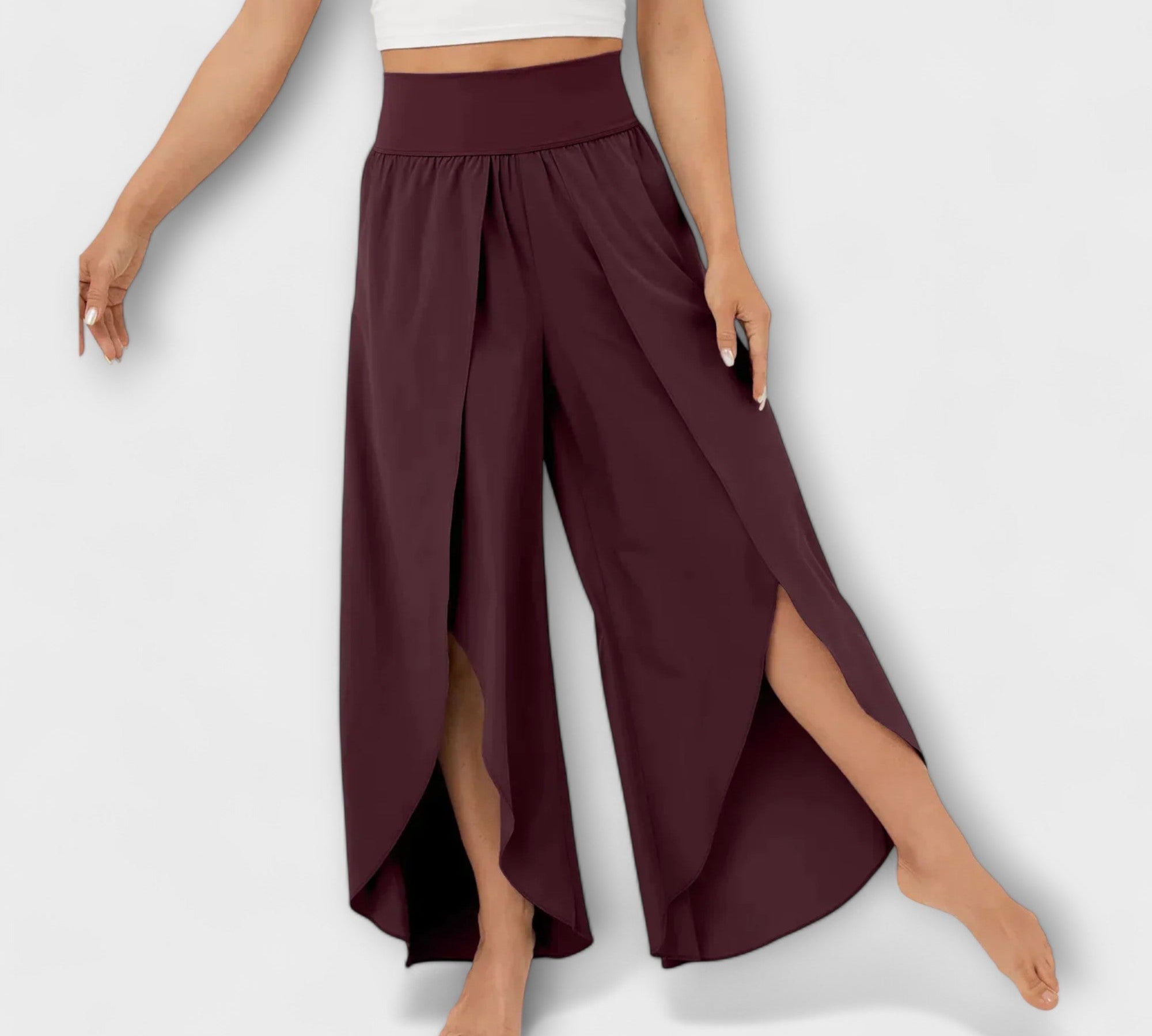 Marica - Fluida Hlače s Rasklapanjem