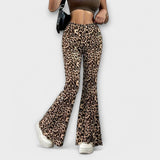 Camila - Hlače s leopard uzorkom
