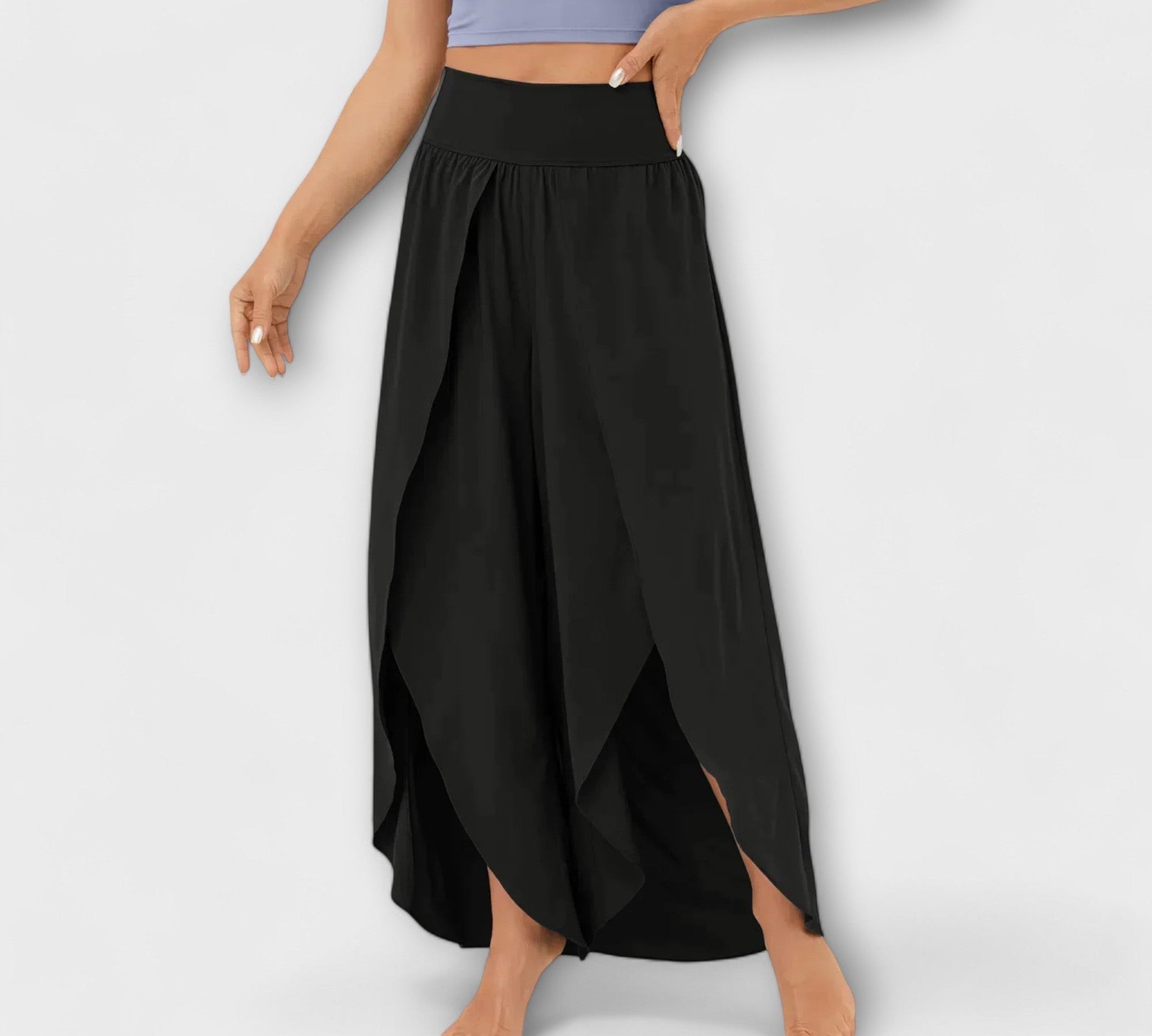 Marica - Fluida Hlače s Rasklapanjem