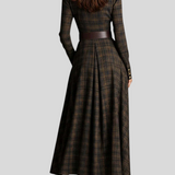 Sarah - Vintage Inspirirana Maxi Haljina S Remenom