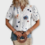 Lila - Bluza s V izrezom