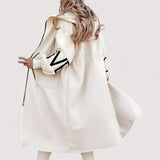 Maris™ | Ženska jakna s pletenim rukavima i kapuljačom