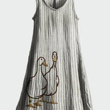 Haljina s uzorkom para pataka