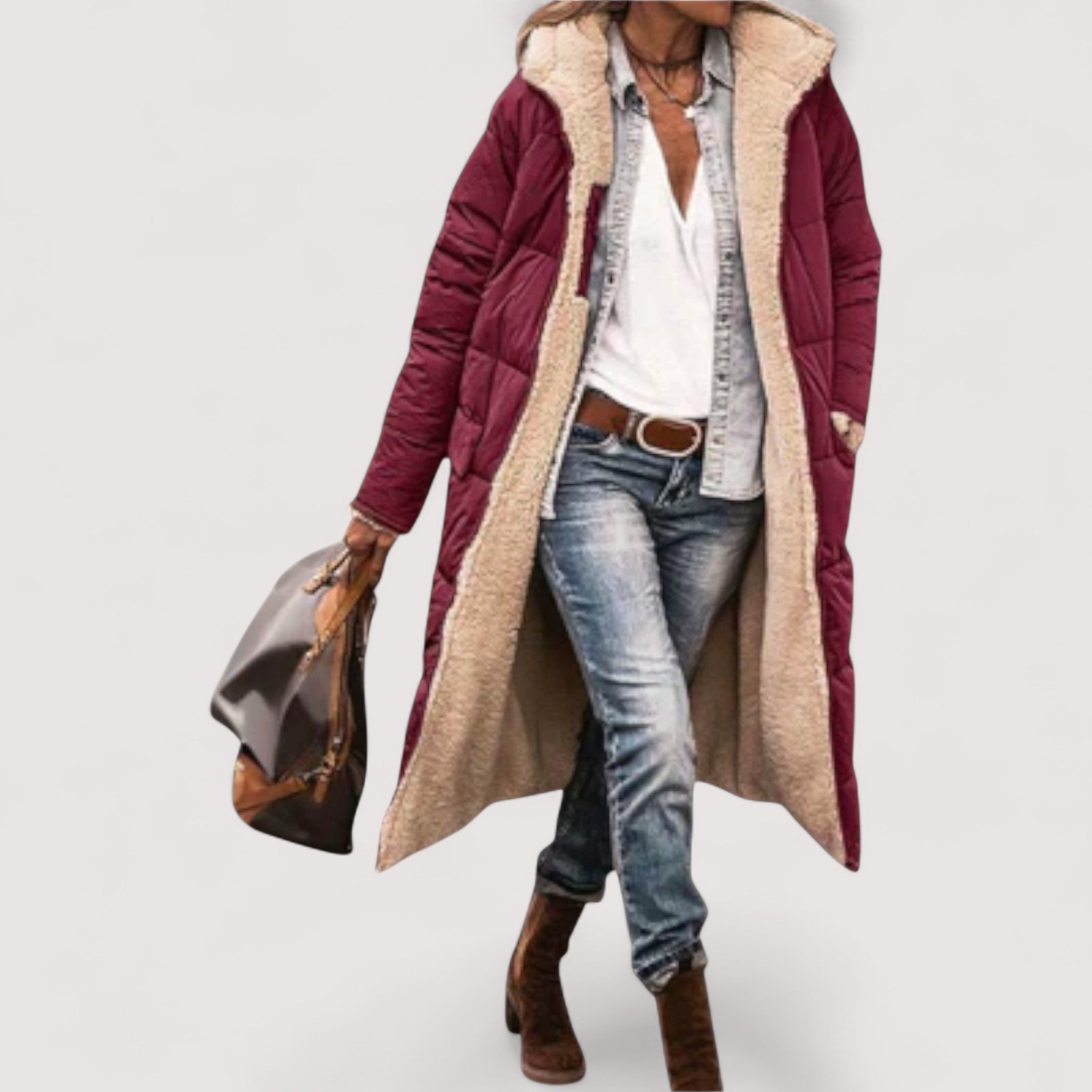 Kora™ | Kaput s mekanom podstavom od krzna