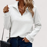 Tatiana™ | Elegantan džemper s polu-rajferšlusom