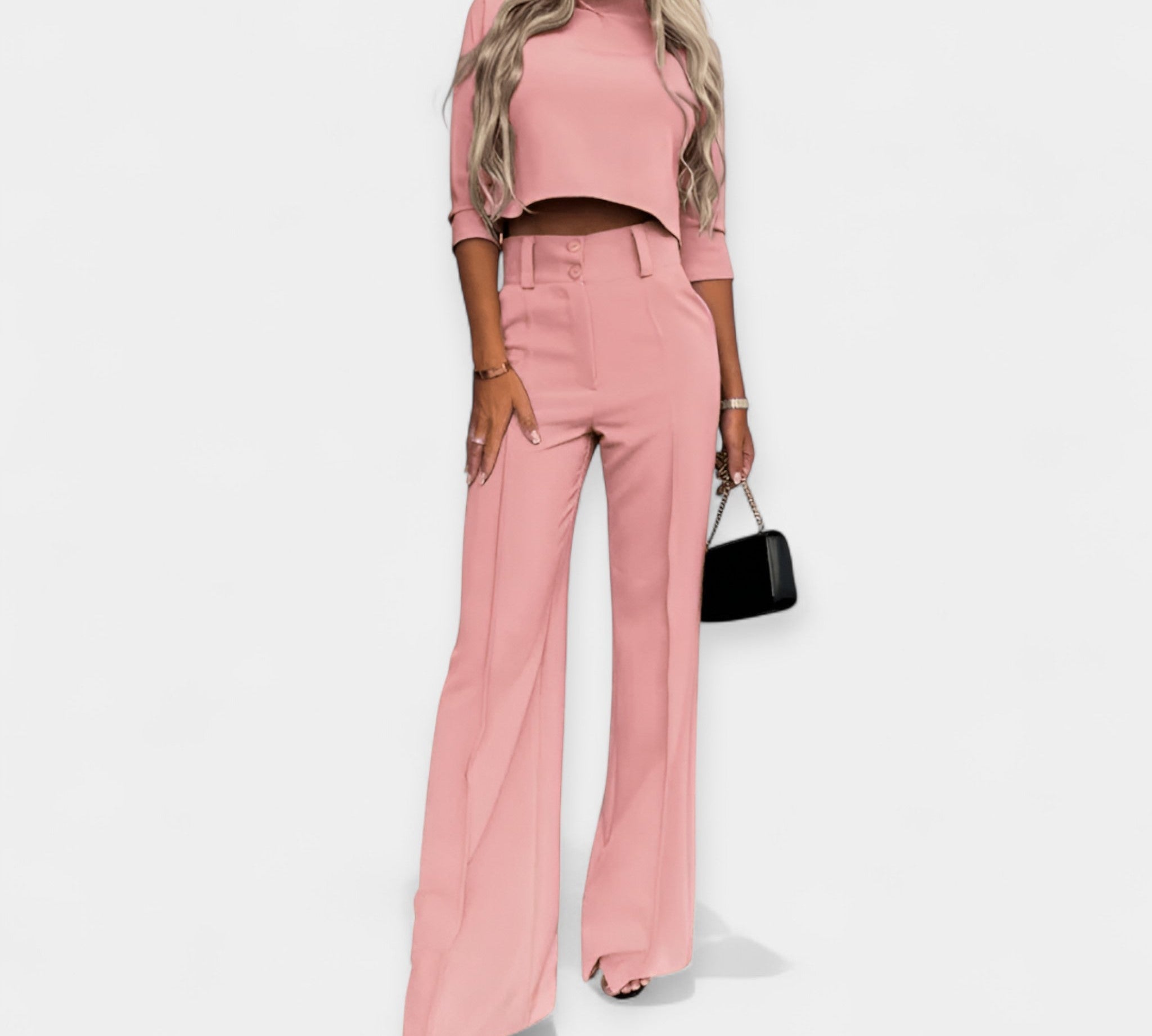 Set Crop Top i Hlače