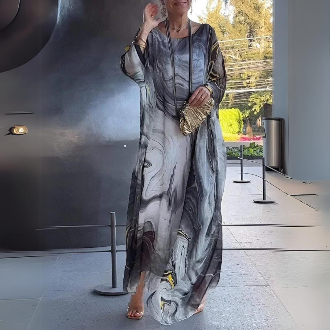 Paetyn – Charming Silk Chiffon Haljina