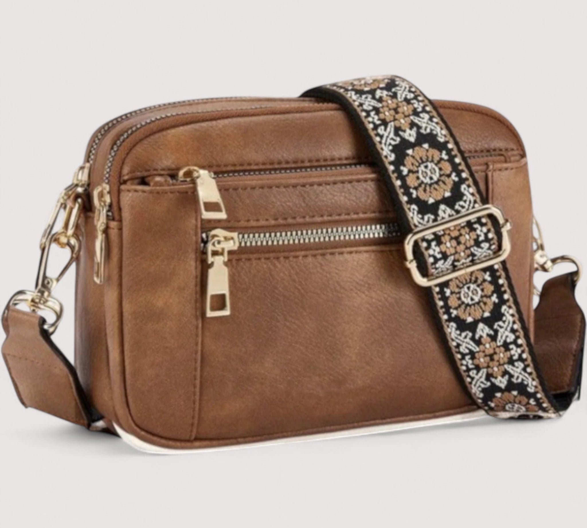 Sabina™ | Elegantna kožna torba preko ramena