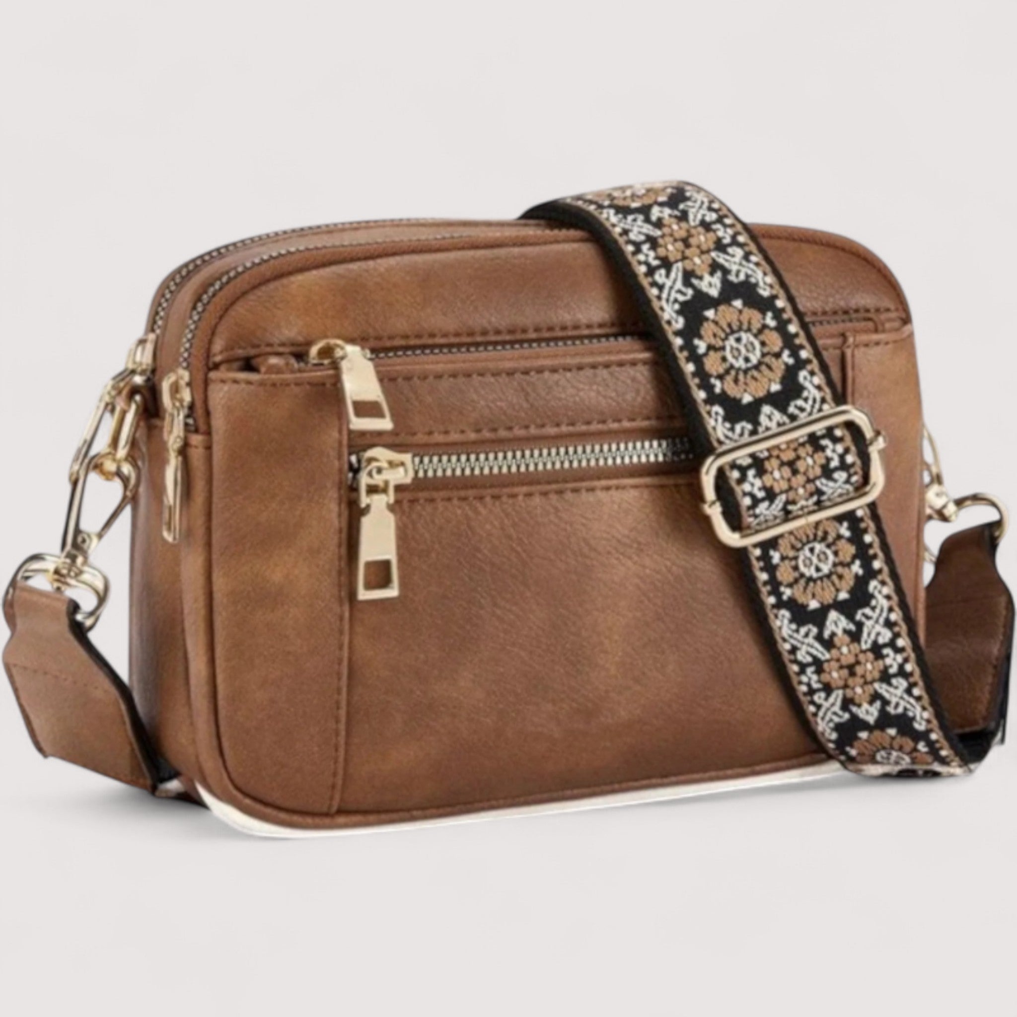 Sabina™ | Elegantna kožna torba preko ramena