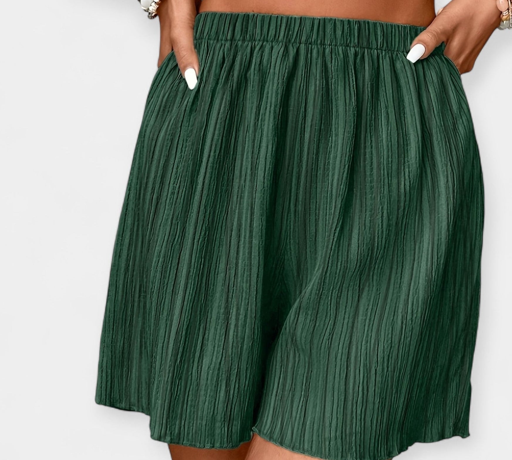 Stylish Šorts s Plisama