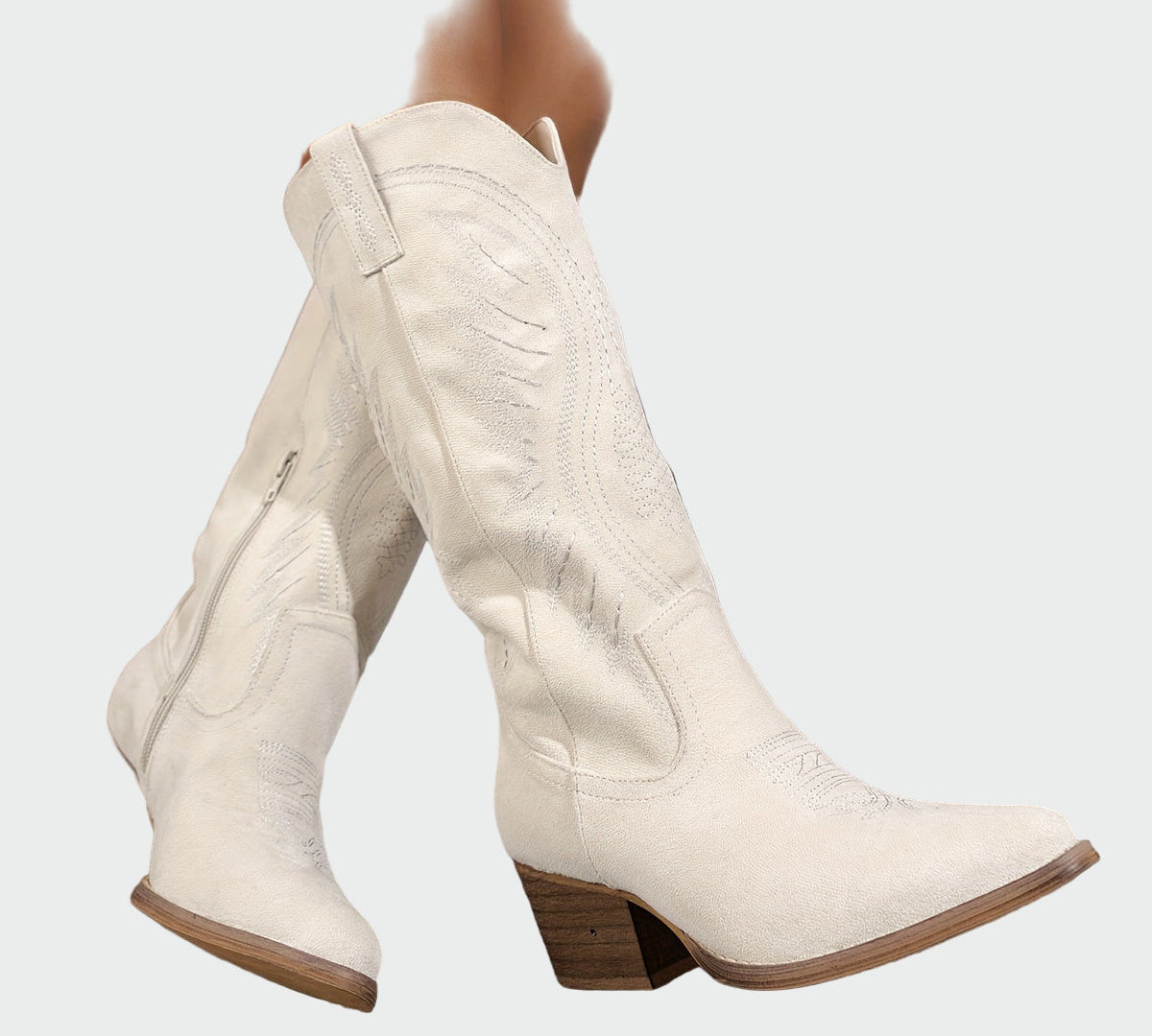 Marta - Stylish embroidered western boots