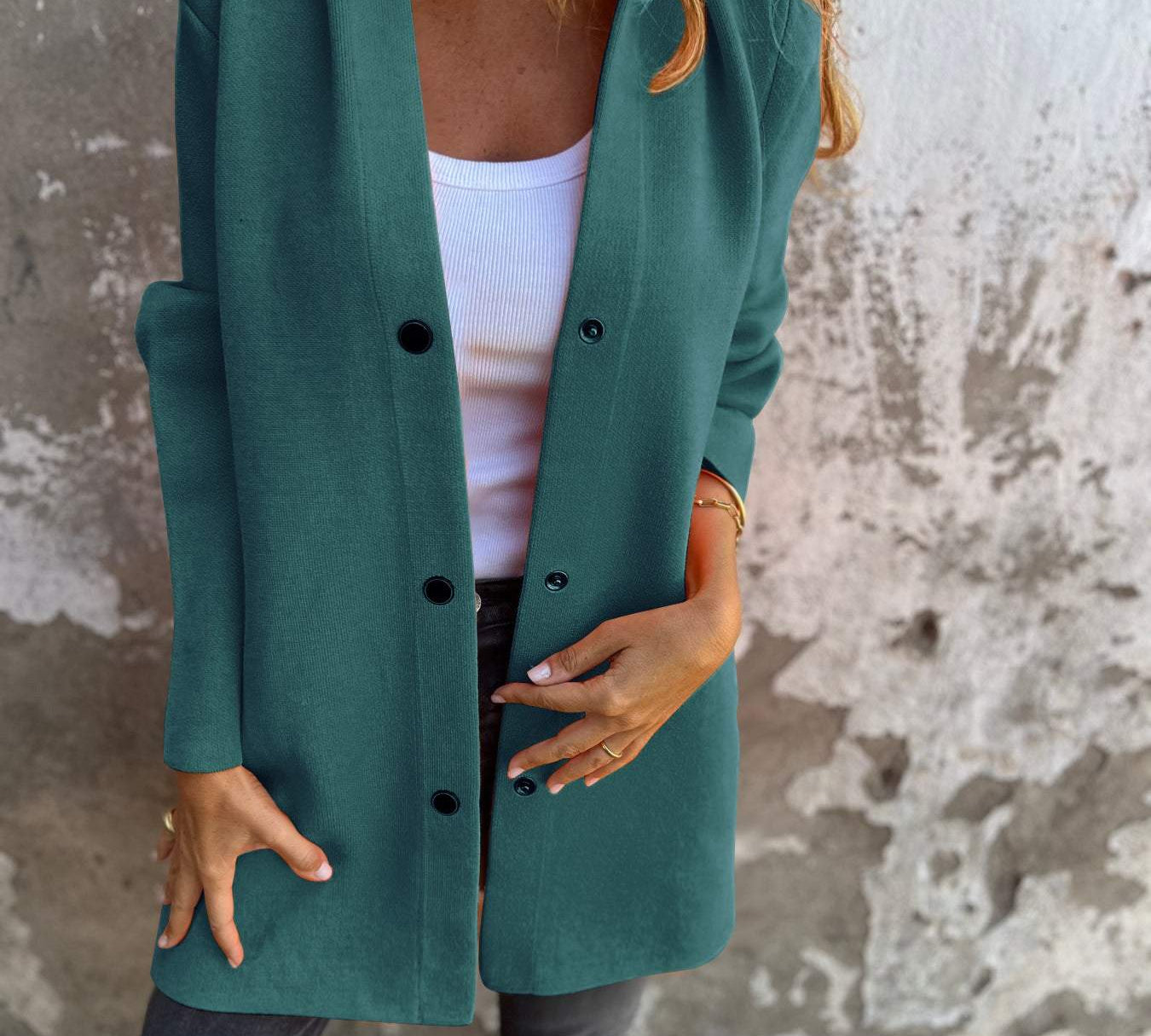 Lucija - Casual Cardigan s Kapuljačom