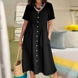 Briar – Effortless Buttoned Haljina