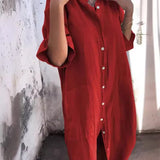Paige – Buttoned Lagana Haljina