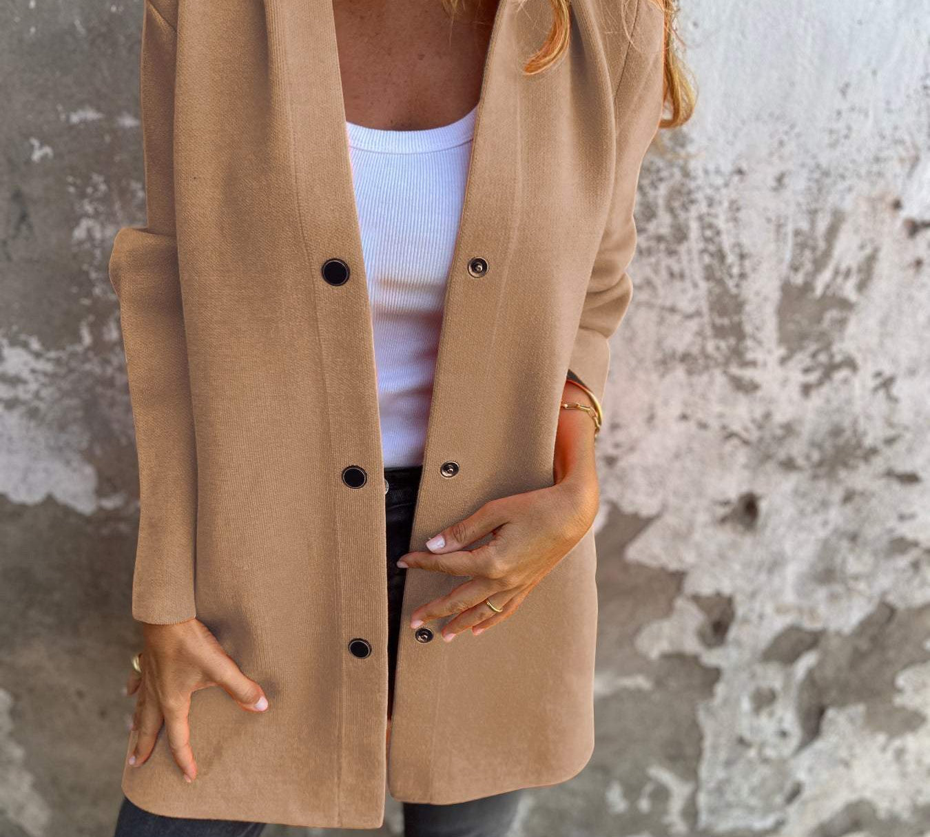 Lucija - Casual Cardigan s Kapuljačom