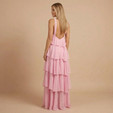 Ženska Halter Maxi Haljina s Katovima za Vjenčanje