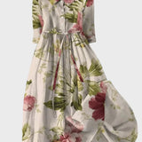 Dugaćka botanička haljina