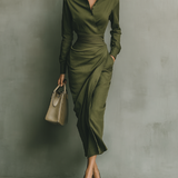 Serena – Tailored Wrap Midi haljina