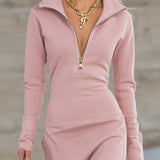 Rosalie – Zip-Up Lounge Maksi haljina