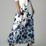 Celine | Midi haljina s preklopom