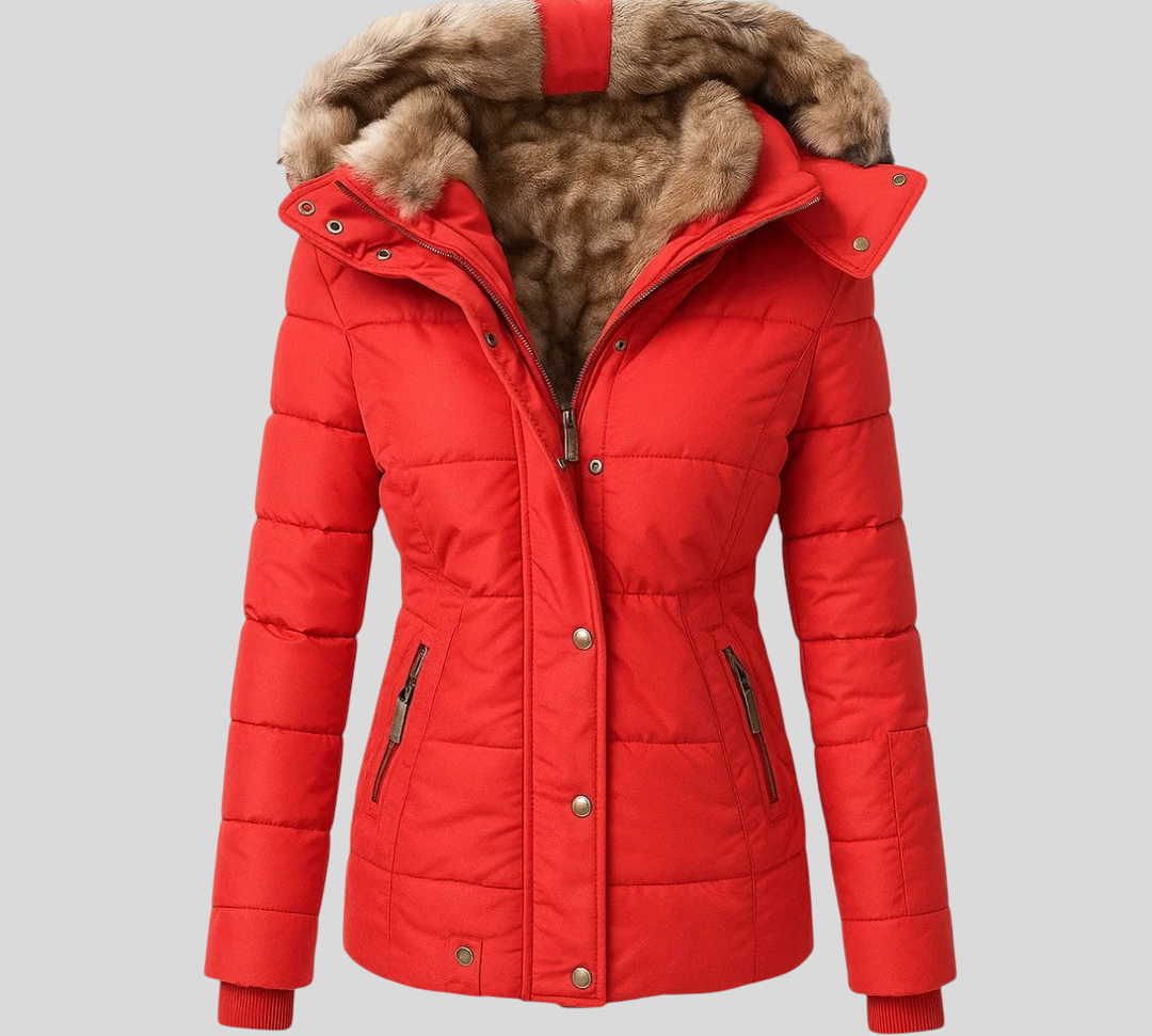 Anna - Zimski Kaput Podstavljen Krznom