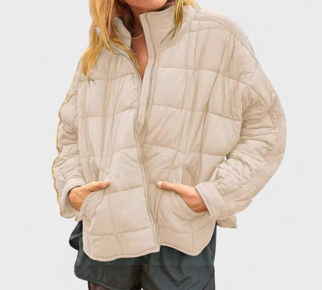 Aurora – Lagana kompaktna zip puffer jakna