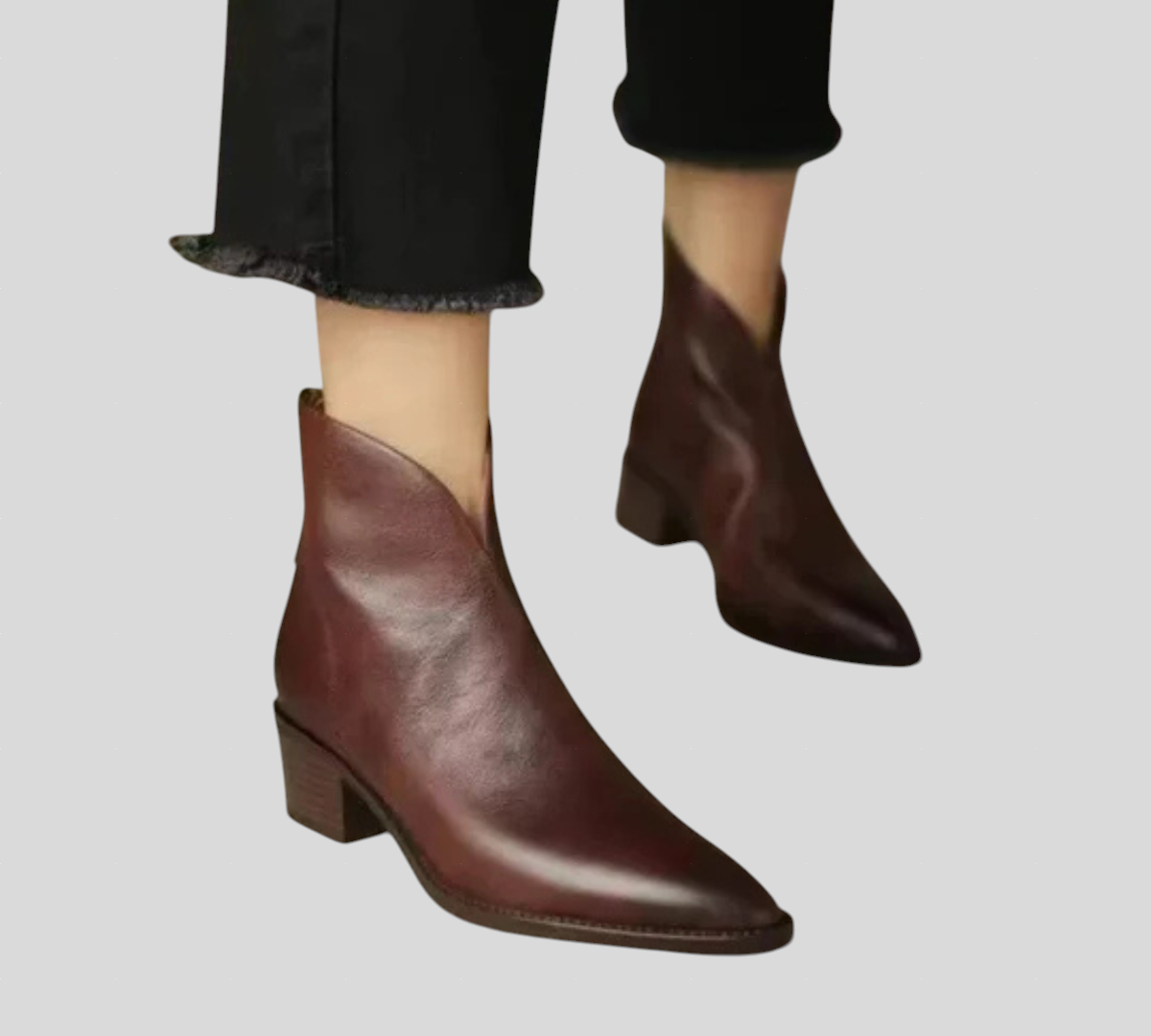 Lorena - Luksuzne Gležnjače S Niskom Petom