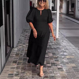 Juliana – Elegantna S puf rukavima Haljina