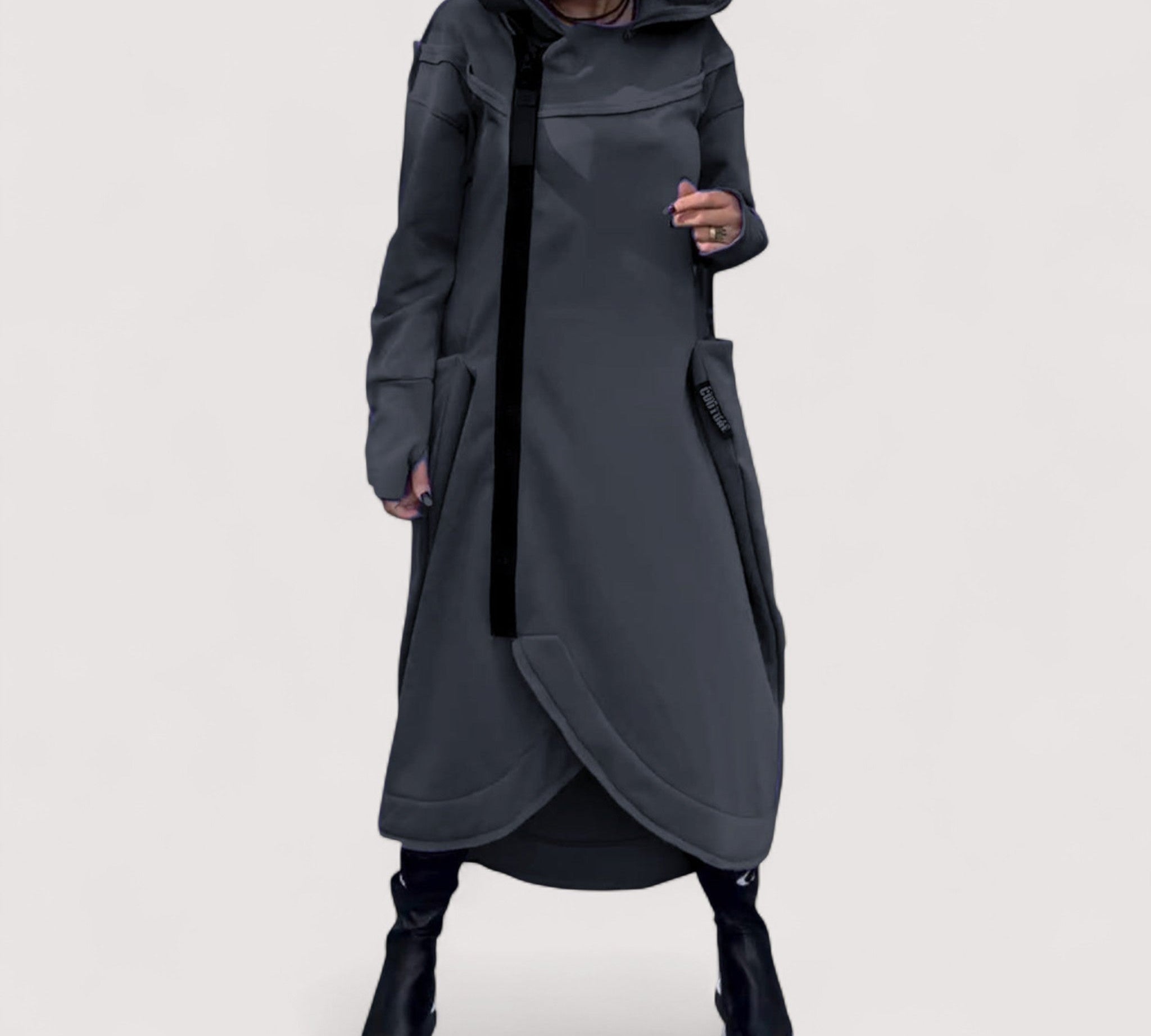 Lia™ | Haljina s kapuljačom i stilom