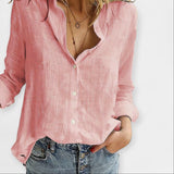 Udobna Bluza od Lanenog Materijala