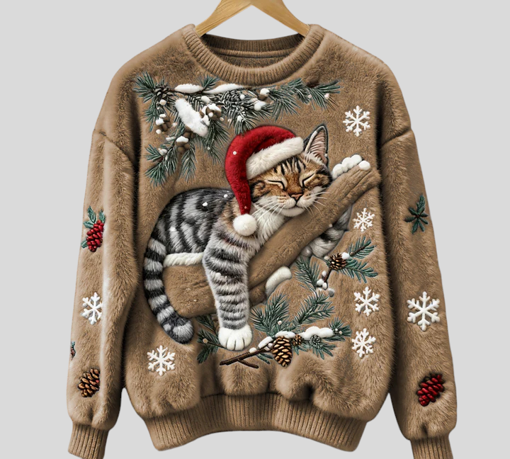 Živana - Božićni Džemper Za Mačke