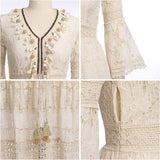 Amary – Boho Čipkasta Haljina