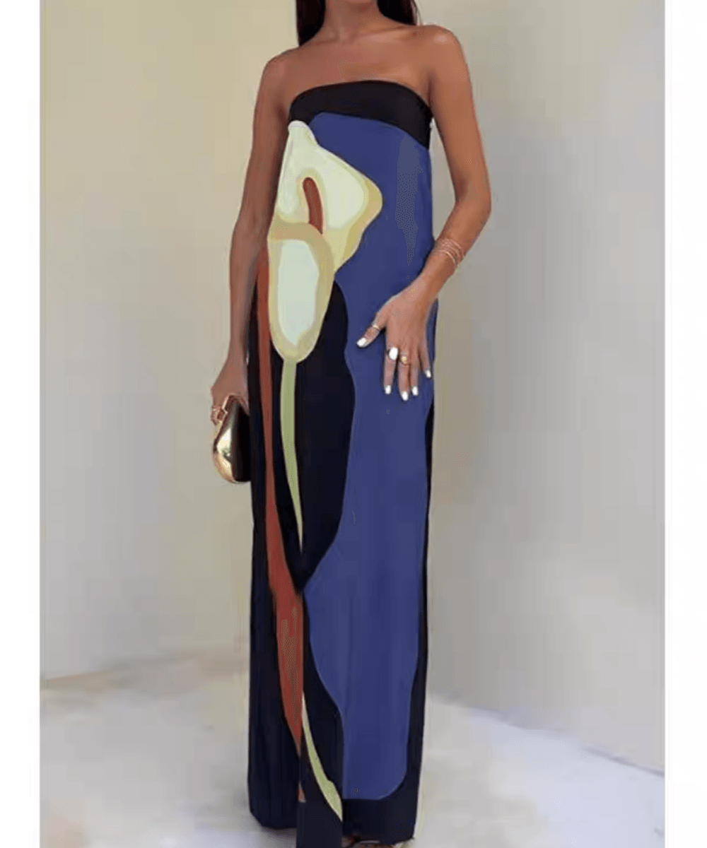 Joan | Obala Chic Halter Maxi Party Haljina