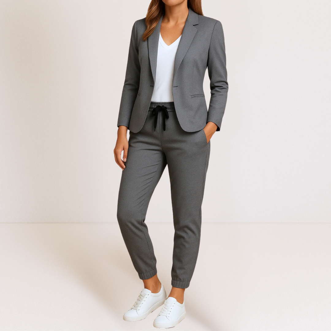 Lorena | Elegantni casual komplet sa sakoom i hlačama