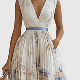 Siena™ | Elegantna plisirana maxi haljina