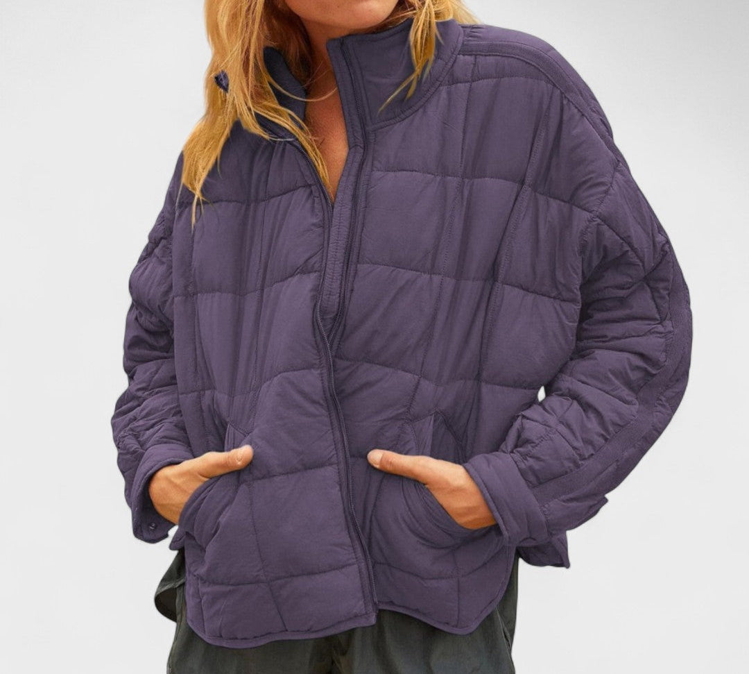Aurora – Lagana kompaktna zip puffer jakna