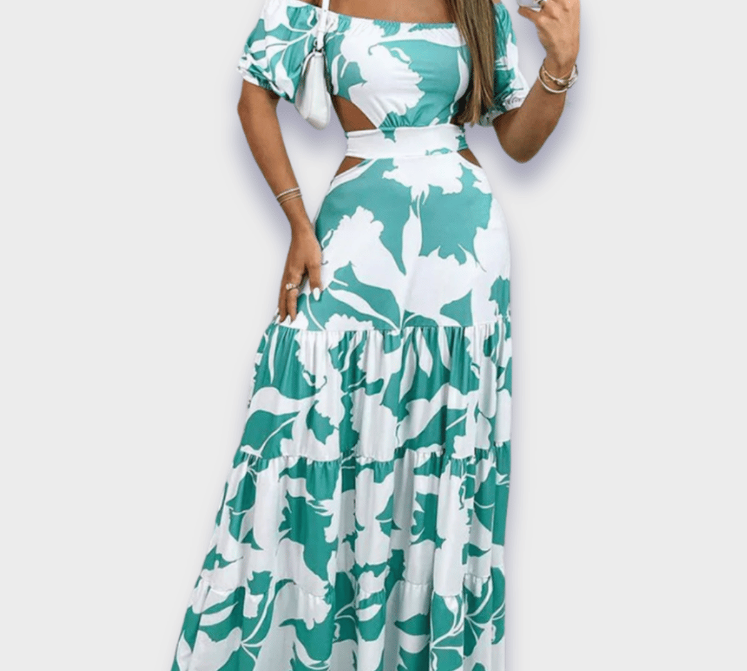 Profilna stilizirana haljina od luksuzne tkanine