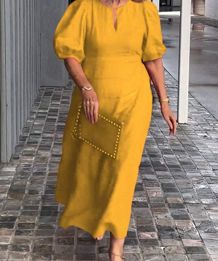 Juliana – Elegantna S puf rukavima Haljina