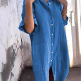 Paige – Buttoned Lagana Haljina