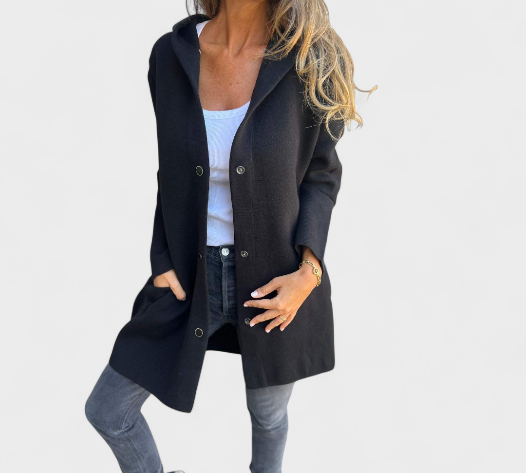 Rajna - Urbani kaput s kapuljačom